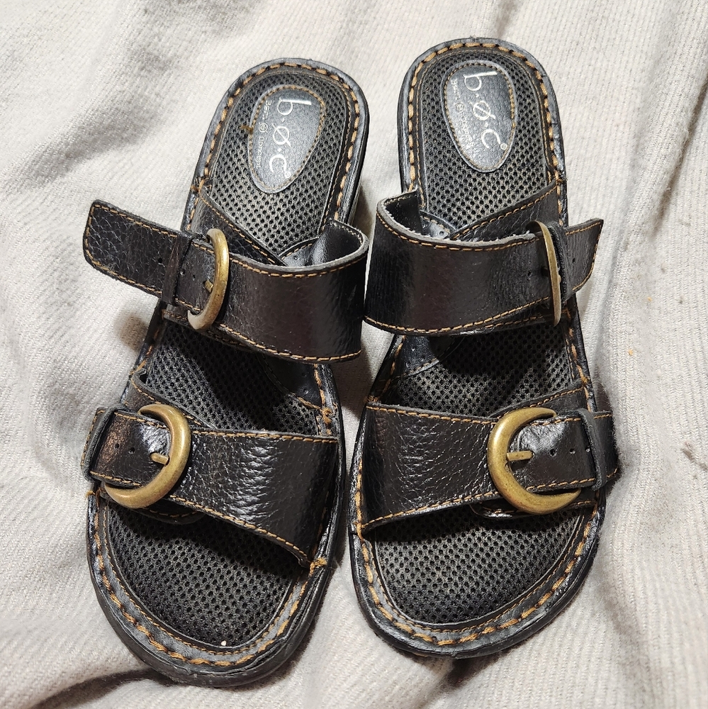 BOC bensi leather wedge 9m